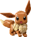 Close-up LEGO Eevee model.