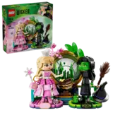 Lego Elphaba & Glinda figures with box.