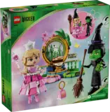 Lego Elphaba & Glinda Figures box back.