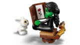 Elphaba reading a spellbook.