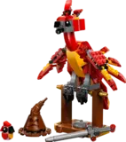 Complete Fawkes model with accessories.
