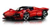Front-right view of the Lego Ferrari Daytona SP3.