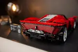 Rear view of the Lego Ferrari Daytona SP3.