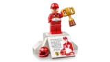 Michael Schumacher minifigure.
