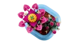 Top view of LEGO Flowering Cactus.