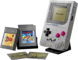 Game Boy with changeable games.