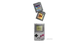 Game Boy with 'Nintendo' screen.