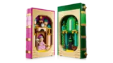 Interior scenes of the opened bookends.