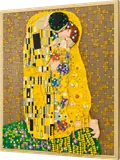Front view of LEGO Klimt artwork