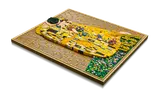 Angled view of LEGO Klimt