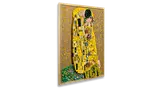 Side profile of LEGO Klimt