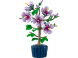 Lego Hibiscus 10372 full plant.
