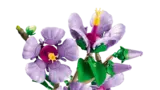 Lego Hibiscus flower close-up.