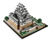 LEGO Himeji Castle top view.