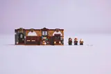 Unfolded Charms Class and minifigures.