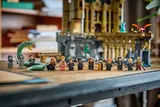 All minifigures in front of set