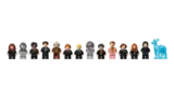 Minifigure lineup, static