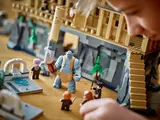 Troll battle in Lego Hogwarts Great Hall