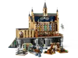 Interior of Lego Hogwarts Great Hall