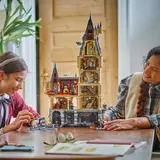 People playing with Lego 76454.