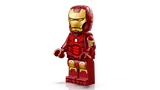 Iron Man minifigure detail.