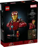 LEGO Iron Man Bust box back.