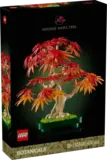 LEGO Japanese Red Maple Tree box front, showing the red and orange model.