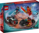 LEGO Ninjago 71838 box back battle scene.