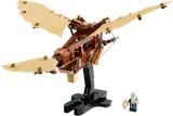 Built Da Vinci Flying Machine with minifigure.