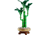Assembled LEGO Lucky Bamboo model.