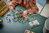 Child building Luna Lovegood's House.