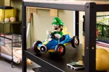 Luigi Mach 8 on a shelf.