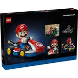 Mario Kart box back with dimensions.