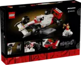 Lego McLaren MP4/4 & Ayrton Senna 10330 box back.