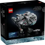 Lego Millennium Falcon 75375 box back.