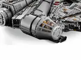 Cockpit close-up with minifigures.