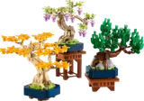 Three distinct LEGO Bonsai Trees.
