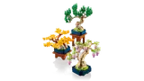 LEGO Bonsai Trees on stands.