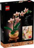 LEGO Mini Orchid 10343 box back.