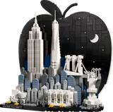 Built Lego New York City The Big Apple 21066 model.