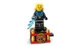 Nya minifigure on 15th Anniversary base.