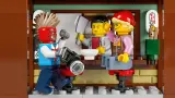 Minifigures at a noodle bar.