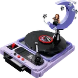 Record player details.