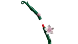 LEGO Orchid bud and connection point.