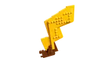 Pikachu tail detail.