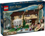 LEGO 4 Privet Drive exterior with Aunt Marge flying.