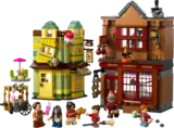 Assembled set with minifigures.