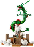 Rayquaza with temple diorama.