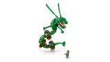 Rayquaza and minifigure scale.