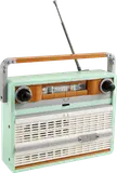 Retro Radio, antenna extended.